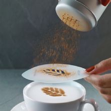 Cappuccino Art Coffee Stencil Set
